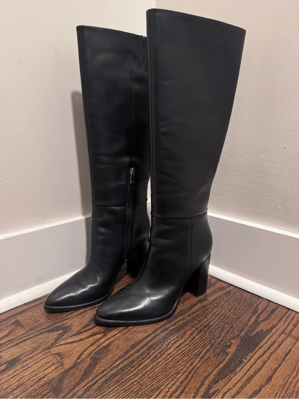 Marc Fisher Lannie Tall Block Heel Boots - Picture 2 of 6